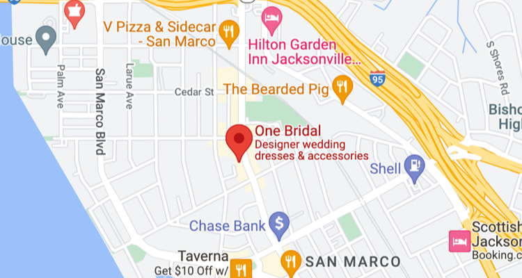 One Bridal location. Mobile image