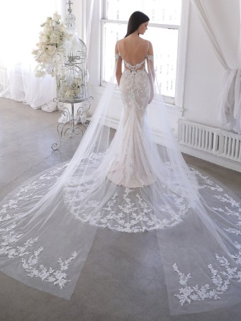 Blue by Enzoani Style #Olana-Dress and Cape #1 thumbnail
