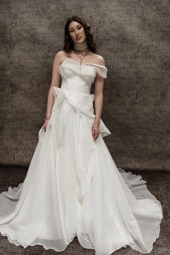 SAINT Bridal Couture Fallyn #0 default Off White thumbnail