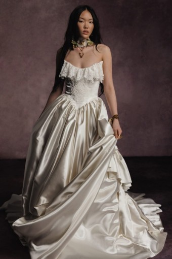 Rue de Seine Arden -with ruffle #0 default Ivory thumbnail