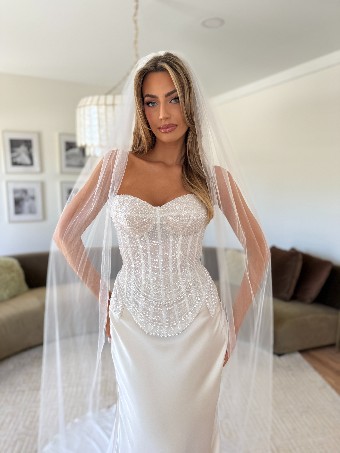 Milla by Lorenzo Rossi Aether Corset #2 Ivory thumbnail