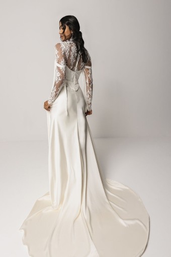 SAINT Bridal Couture Oriane Skirt #1 default Off White thumbnail