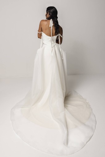 SAINT Bridal Couture Odette Overskirt #1 default Off White thumbnail