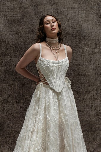 SAINT Bridal Couture Dauphine Corset #0 default Off White thumbnail