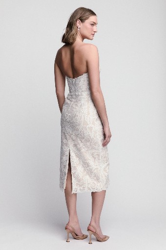 By Watters Sena 34105 Size 6- contemporary #1 Ivory-Nude thumbnail