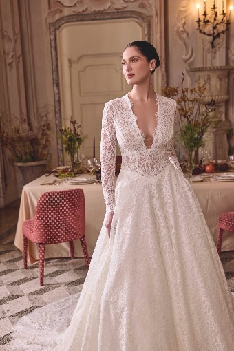 Justin Alexander Lady-NLND lined bodice #0 default Ivory/Latte thumbnail