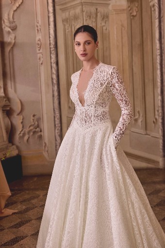 Justin Alexander Lady-NLND lined bodice #5 default Ivory/Latte thumbnail