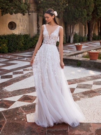 Pronovias Elara #0 default Off White/Crst/Light Beige thumbnail