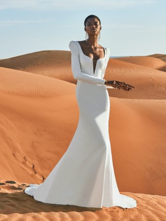 Pronovias Style #Antelope #0 default Off White/Nude thumbnail