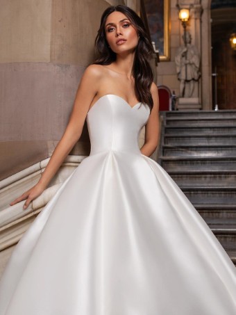 Pronovias Style #Close Dress+Jacket #2 thumbnail