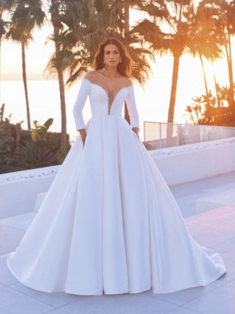 Pronovias Style #Calypso #0 default Off White/Nude thumbnail