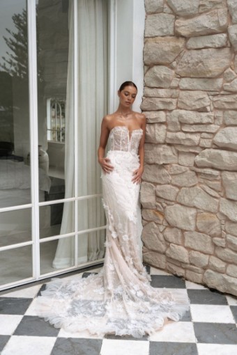 Alena Leena Cosmos + off shoulder sleeves #0 default Ivory/Blush Cups thumbnail
