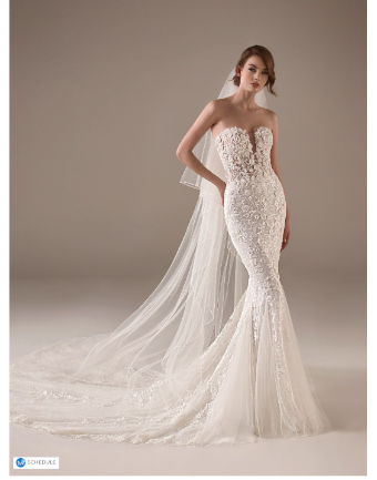 Pronovias Style #Jameela #0 default Off White/Crystal thumbnail