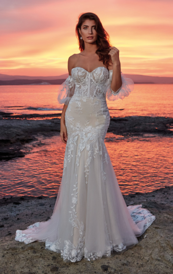 Eddy K Style #Isabella-DR2404 #0 default Ivory/Light Champagne thumbnail