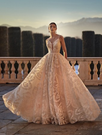 Pronovias Privée Style #Orlanda #0 default Off White/Light Nude thumbnail