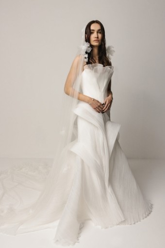 SAINT Bridal Couture Style #Juliette #0 default Off White thumbnail