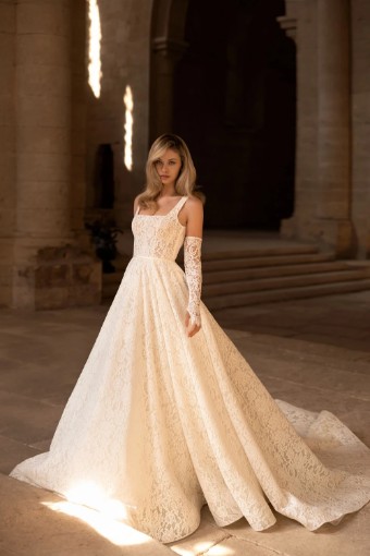 Eva Lendel Style #Lucrecia Dress and Sleeves #0 default Ivory thumbnail