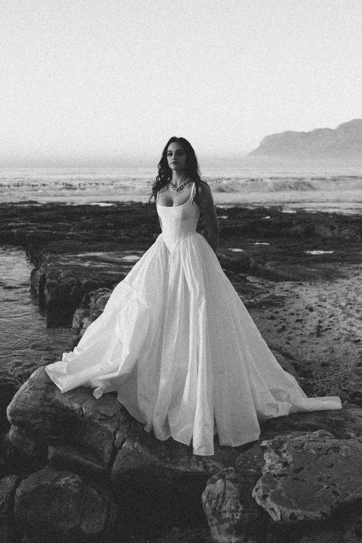 Alena Leena Style #Protea -Duchess Satin Default Image