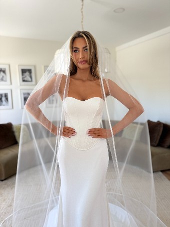 Alena Leena Lily of the Valley Bodice and Skirt #6 Ivory thumbnail