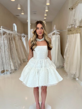 Bronx and Banco Tiara Blanc Mini Dress #0 default White thumbnail