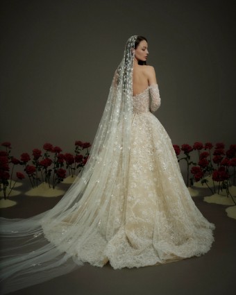 Nicole + Felicia Jasmine Bridal Look 6 #1 default Ivory/Nude thumbnail