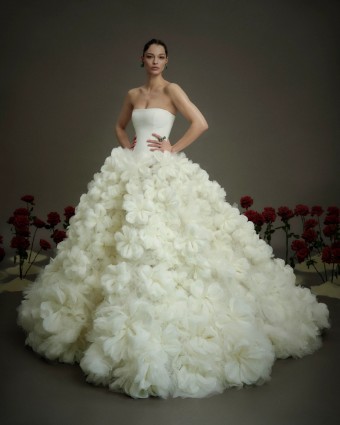 Nicole + Felicia Rapunzel -Bridal Look 16 #0 default Ivory thumbnail