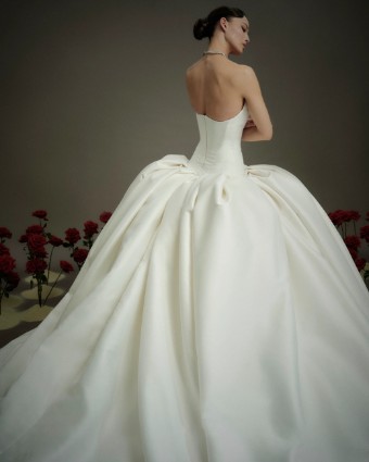 Nicole + Felicia Snow White Bridal Look 8 #1 default Ivory thumbnail