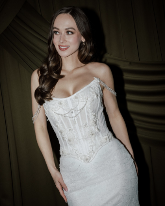 Elizabeth Lee London Aline and Fitted skirt #0 default Ivory thumbnail