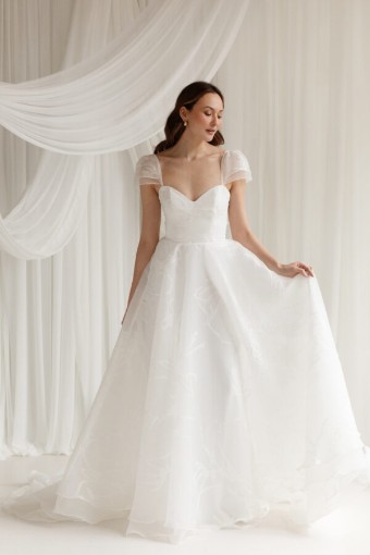 Truvelle Desiree-with cap sleeve #0 default Ivory thumbnail
