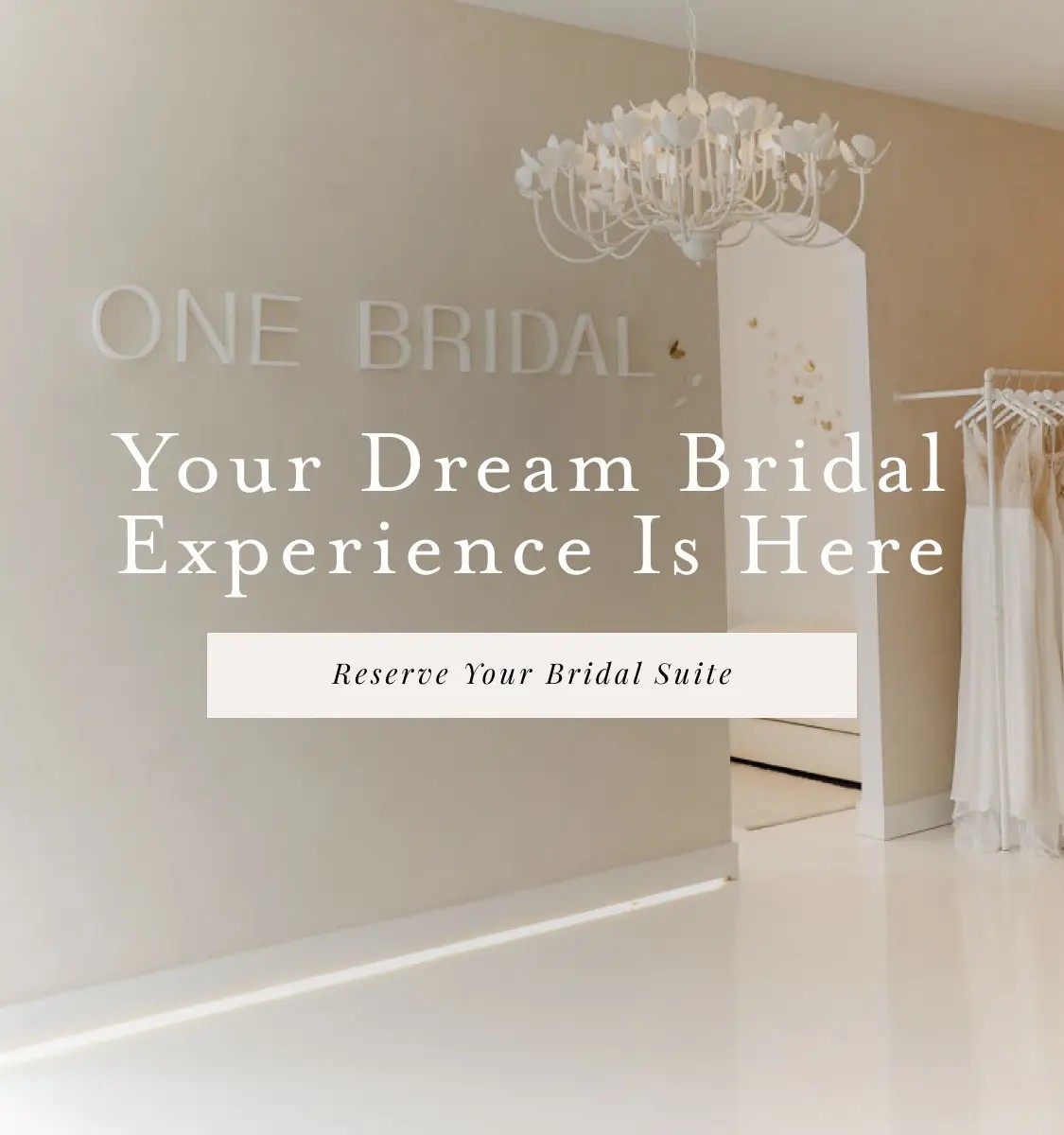 Mobile Your Dream Bridal Experience is Here Banner