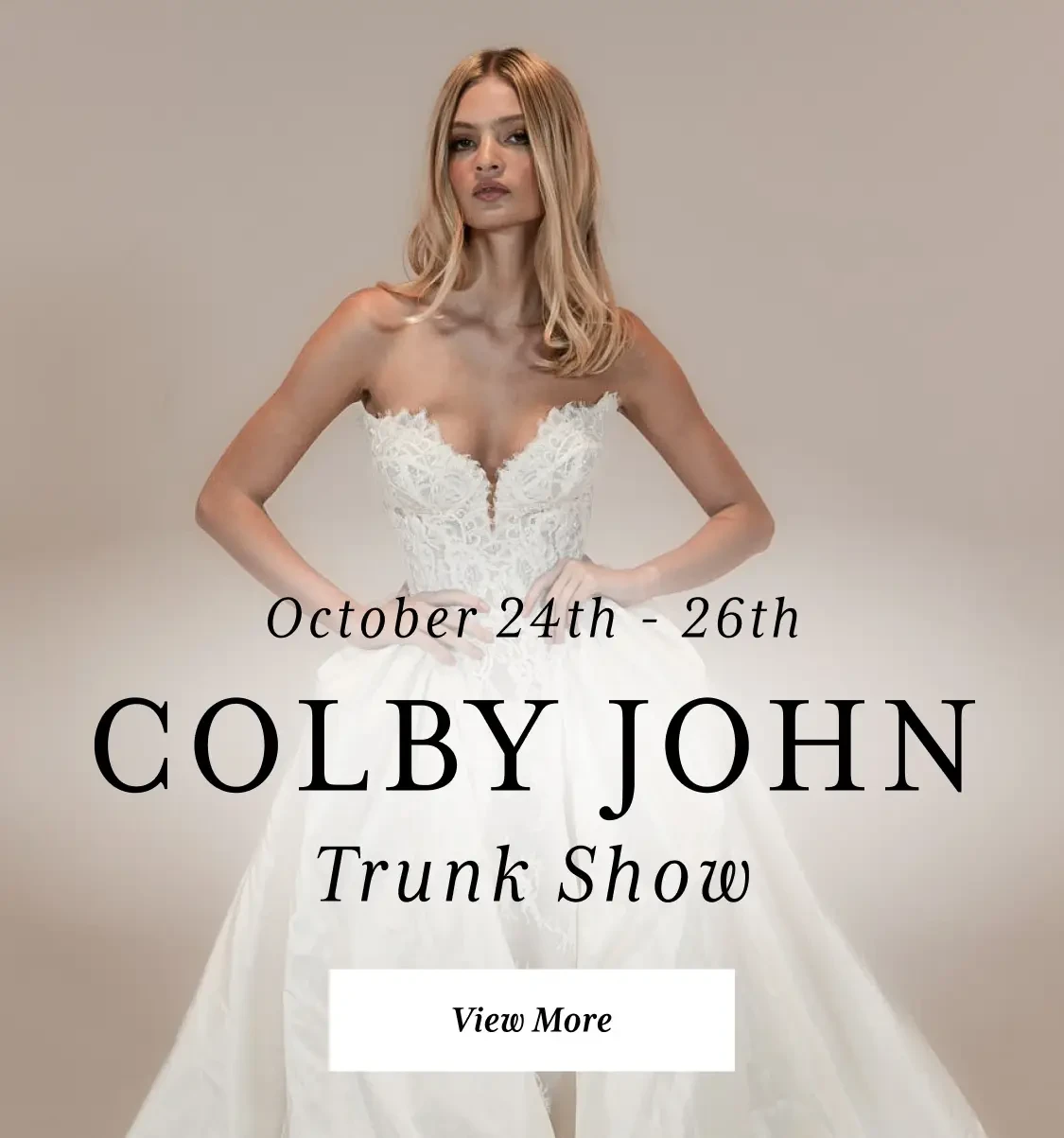 Colby John Trunk Show Mobile