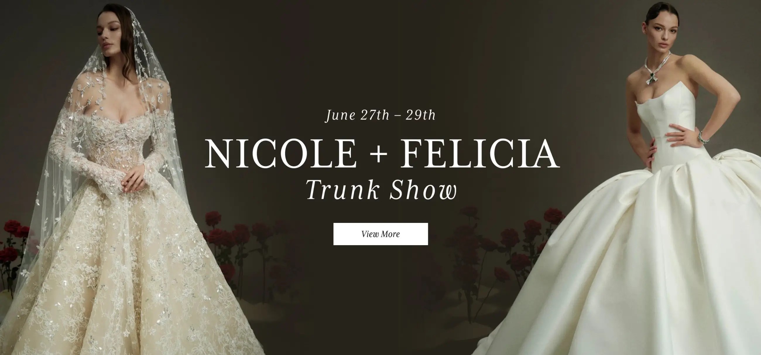Nicole + Felicia Trunk Show Banner
