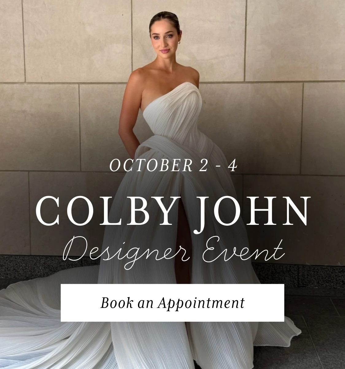 Colby John Designer Event Mobile Banner