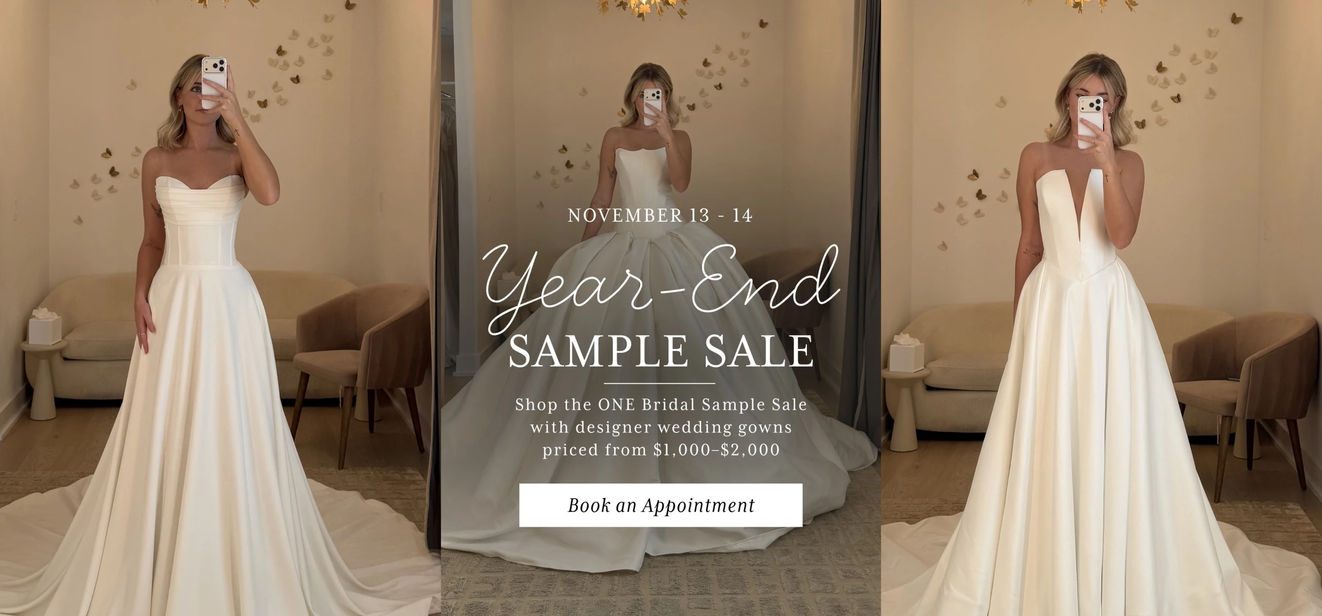 Year End Sample Sale Desktop Image
