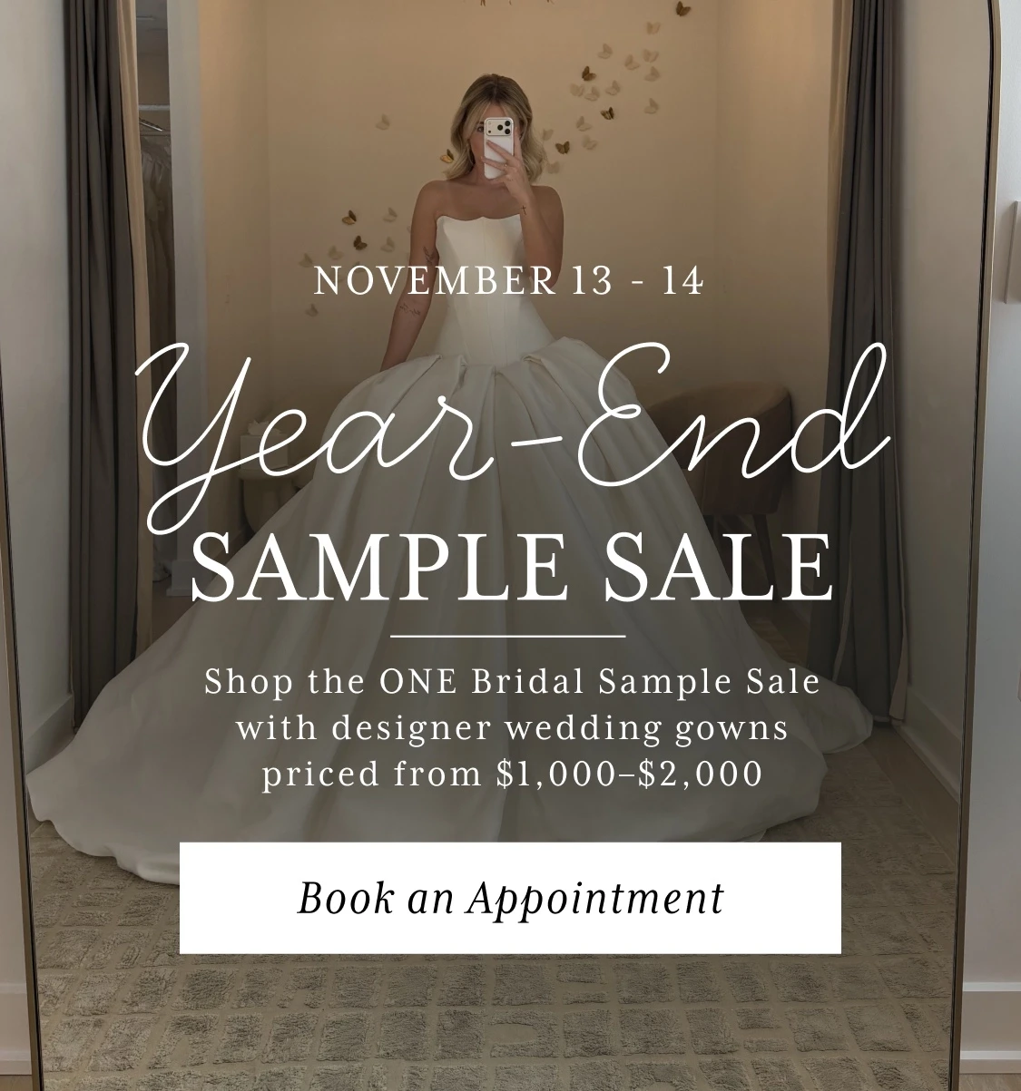 Year End Sample Sale Mobile Image